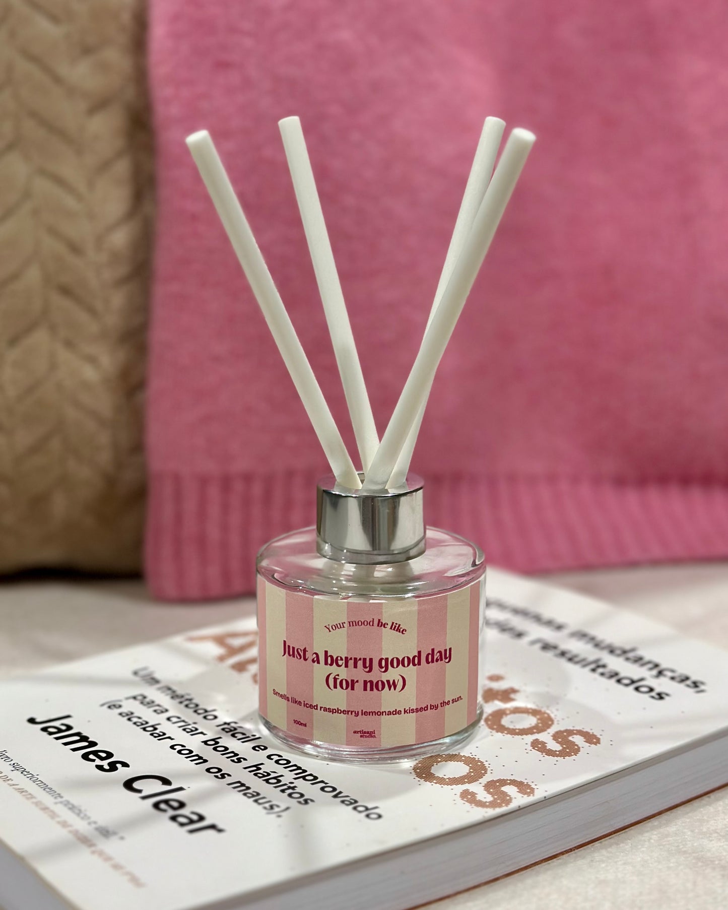 Ambientador mikado 100ml "Just a berry good day (for now)"