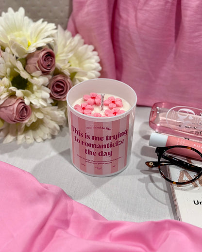 Vela "This is me trying to romanticize the day"