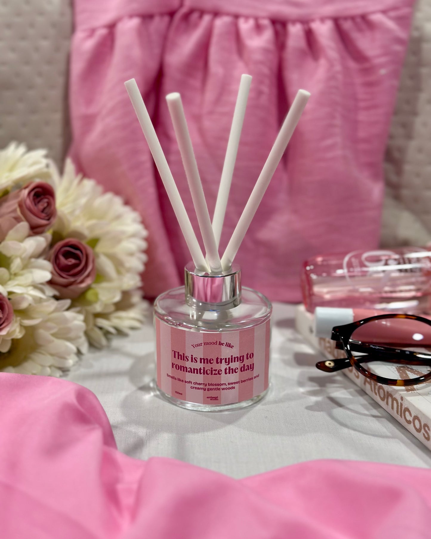 Difusor Mikado 100ml "This is me trying to romanticize the day"