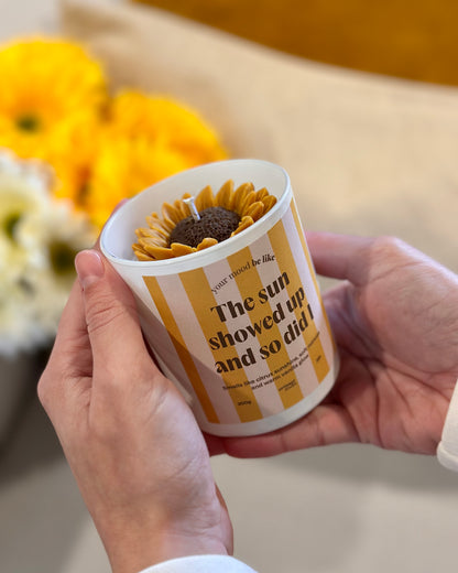 Vela "The sun showed up and so did I"