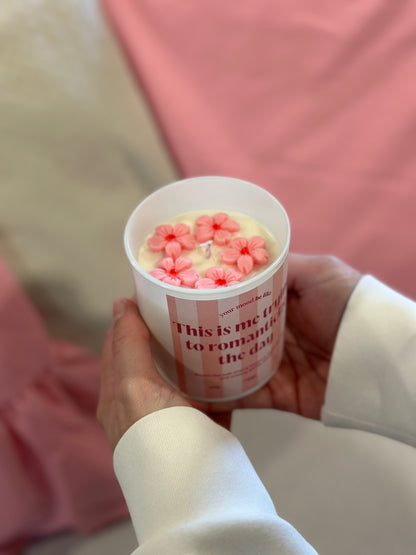 Vela "This is me trying to romanticize the day"