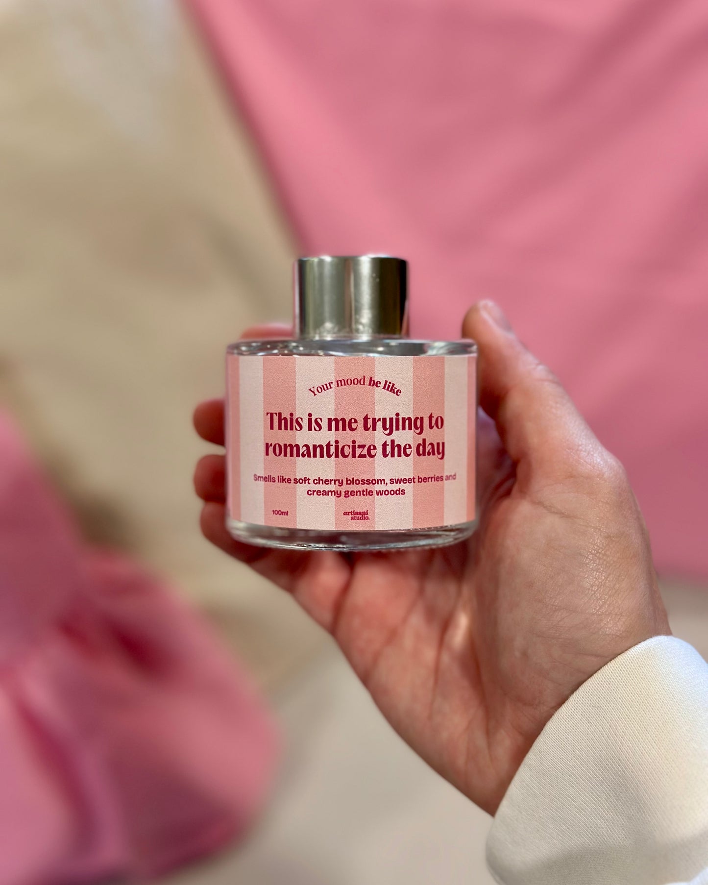 Difusor Mikado 100ml "This is me trying to romanticize the day"