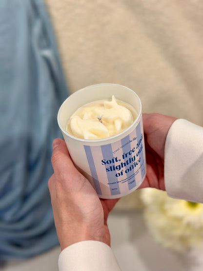 Vela "Soft, free and slightly out of office"