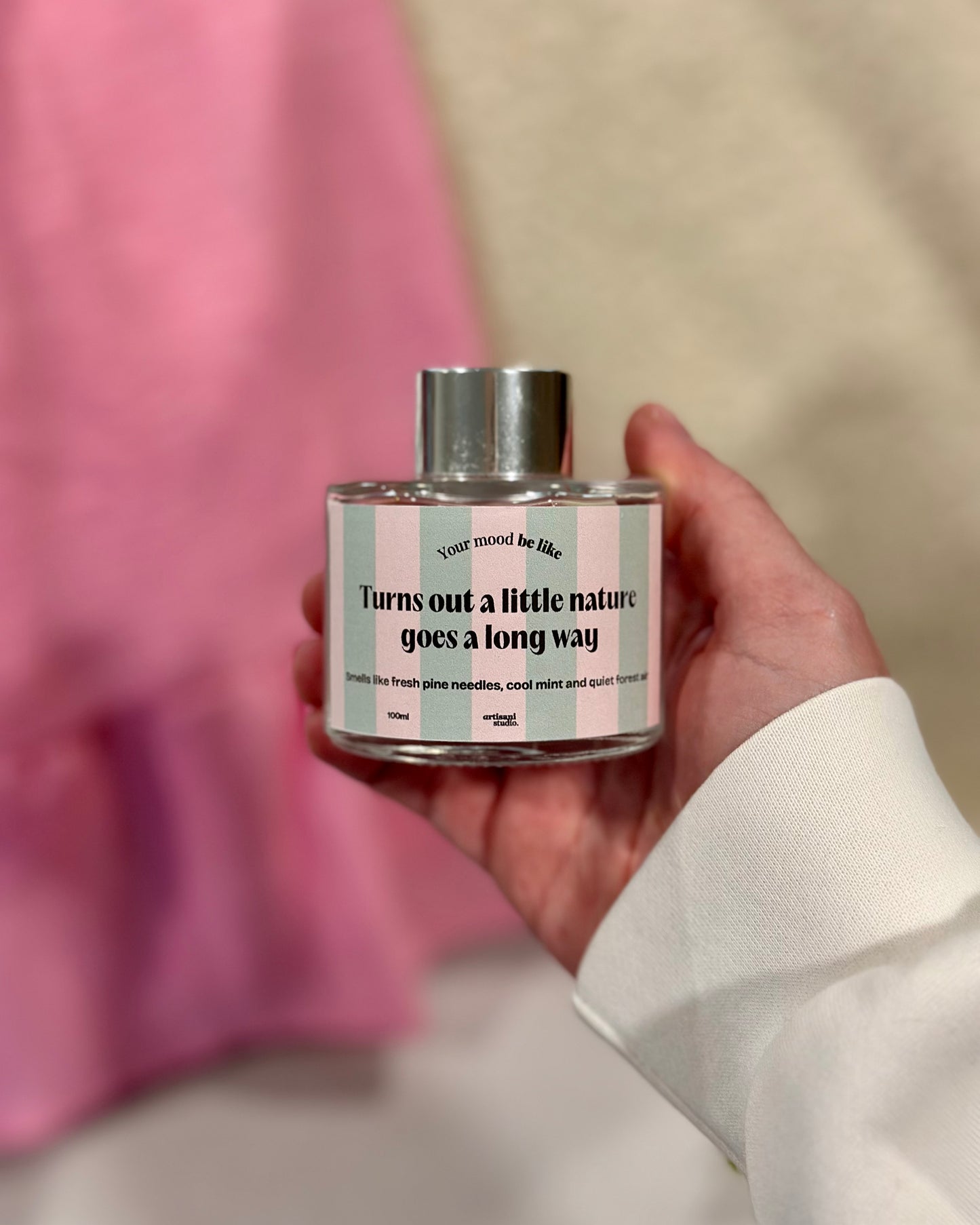 Reed Diffuser 100ml "Turns out a little nature goes a long way"