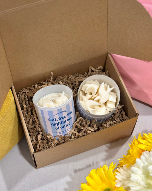 Candle + Wax Melt Coffret