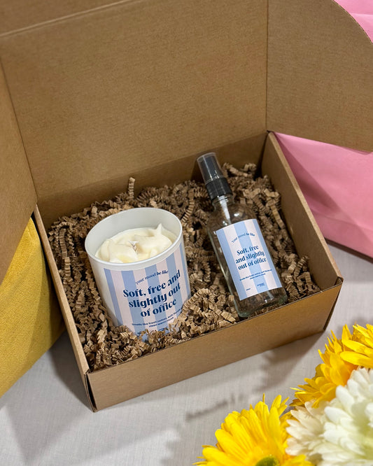 Candle + Room Spray Coffret