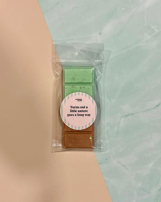 Snap Bar "Turns out a little nature goes a long way"