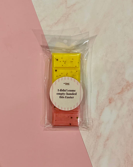 Snap Bar "I didn't come empty-handed this Easter"