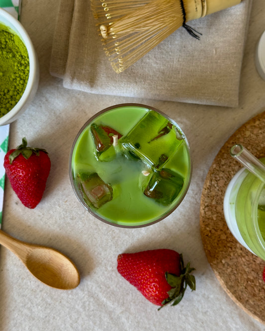 Vela "Berry matcha a latte kind of day"