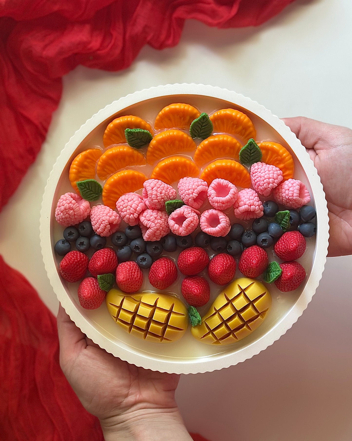 Scented Centrepiece "Carmen Miranda is my personality now"